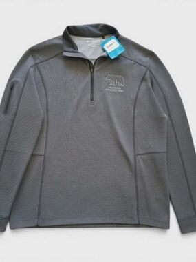 Columbia Golf Men's Slate Gray Quarter-Zip Performance Pullover